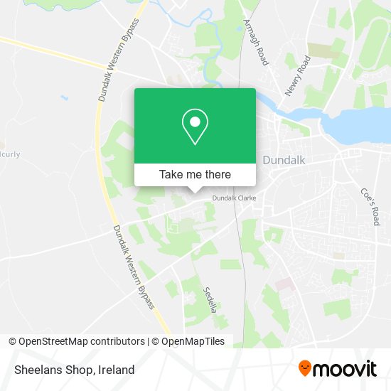 Sheelans Shop map