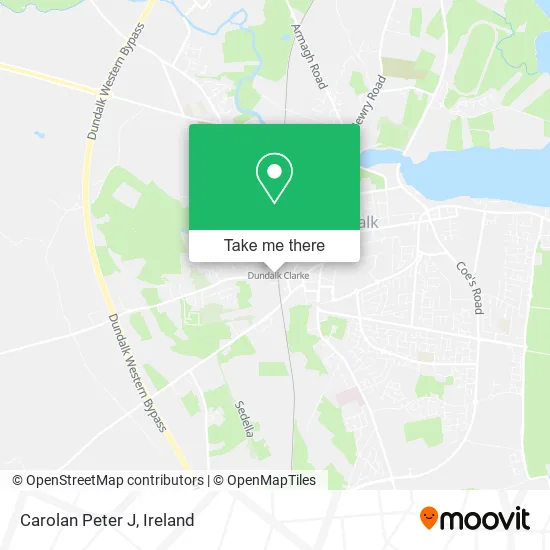 Carolan Peter J map