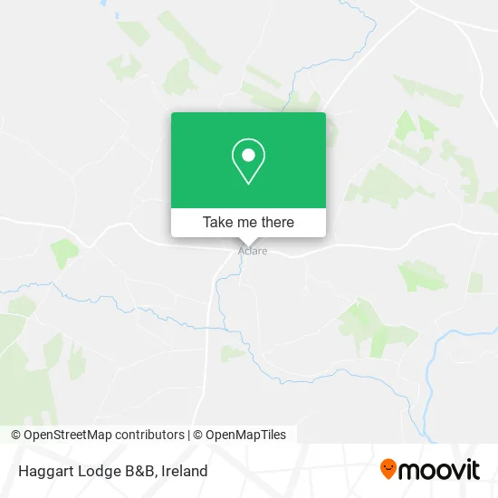 Haggart Lodge B&B map
