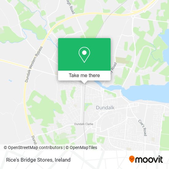 Rice's Bridge Stores map