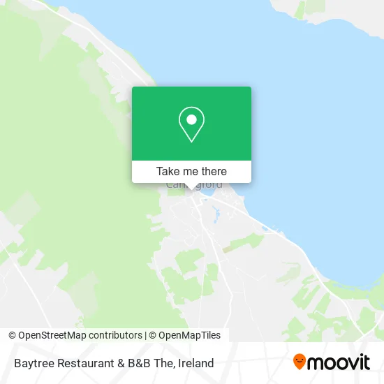 Baytree Restaurant & B&B The map