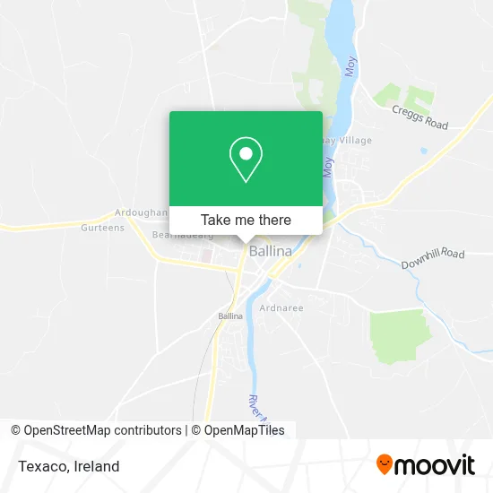 TEXACO map