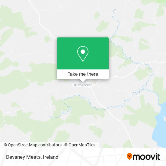 Devaney Meats map
