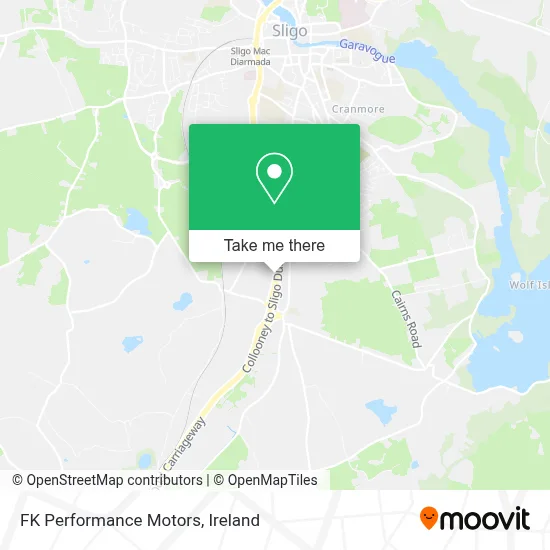 FK Performance Motors map