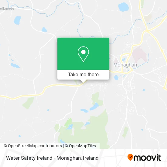 Water Safety Ireland - Monaghan map