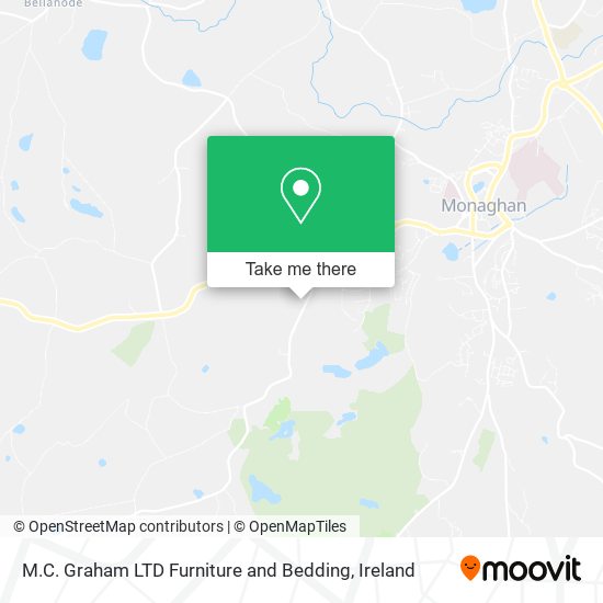 M.C. Graham LTD Furniture and Bedding map