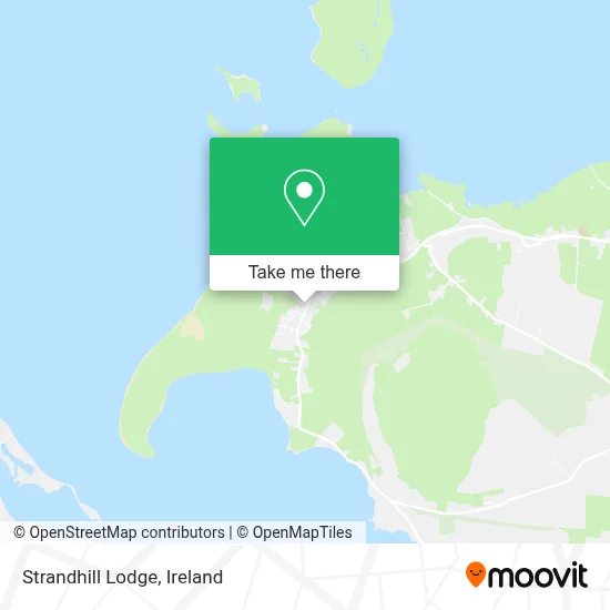 Strandhill Lodge map