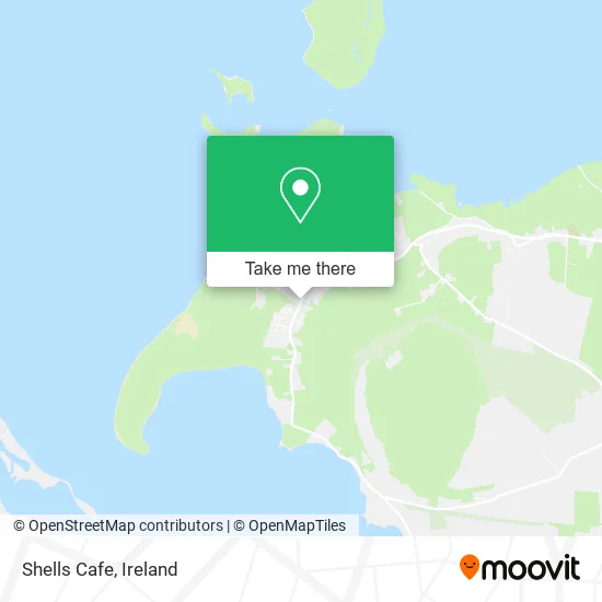 Shells Cafe map