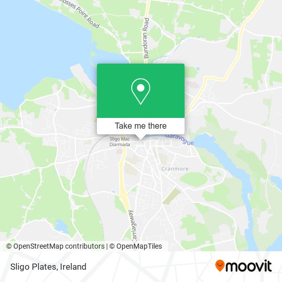 Sligo Plates map