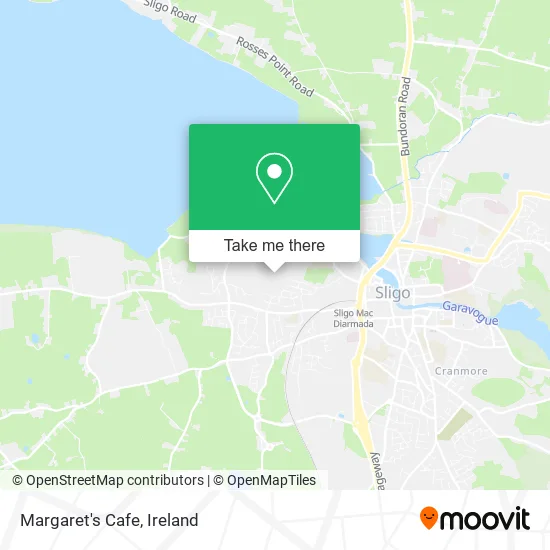 Margaret's Cafe map