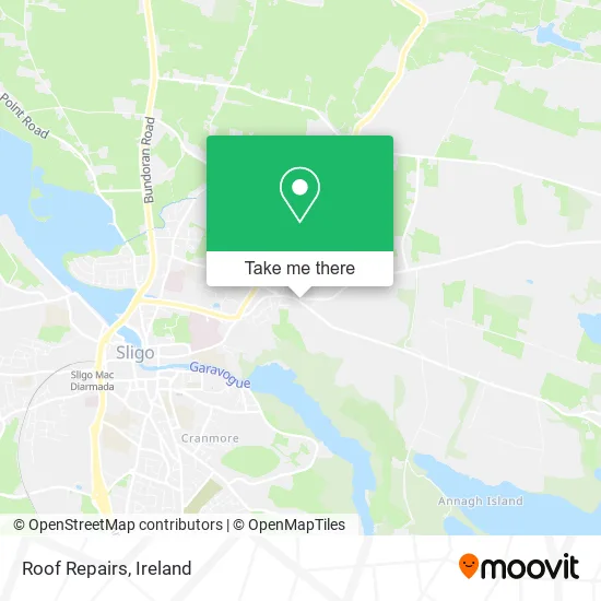 Roof Repairs map