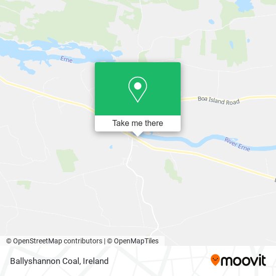 Ballyshannon Coal map