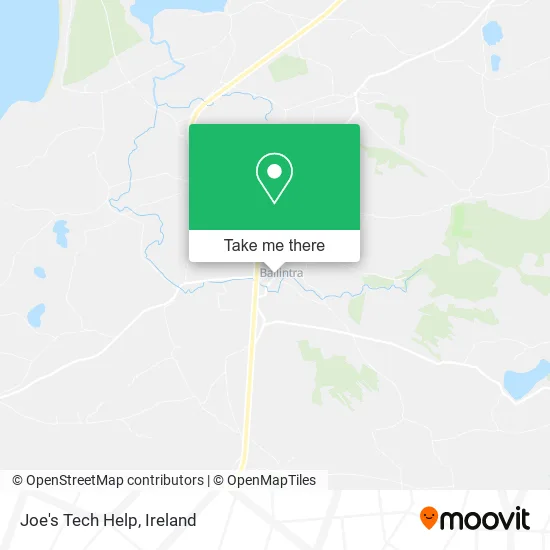 Joe's Tech Help map