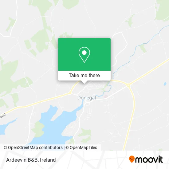Ardeevin B&B map