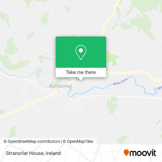 Stranorlar House map