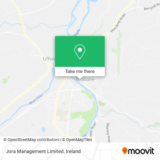 Jora Management Limited map