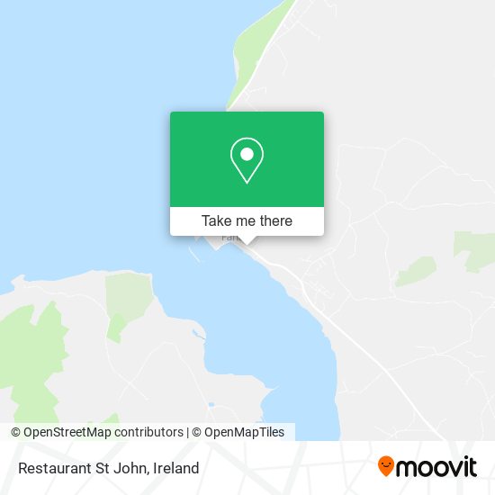 Restaurant St John map