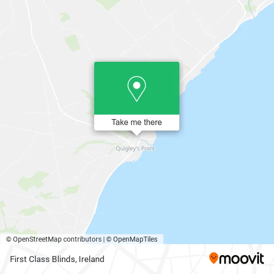 First Class Blinds map