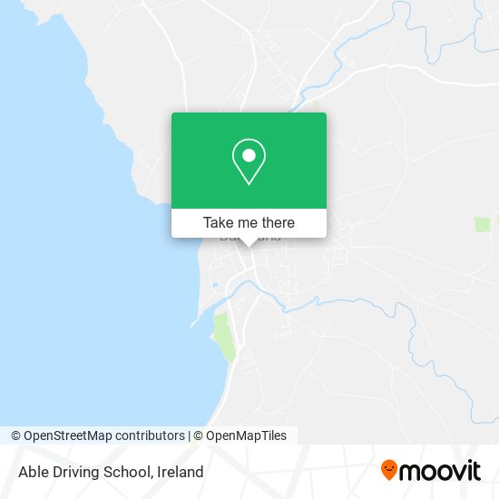 Able Driving School map