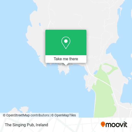 The Singing Pub map