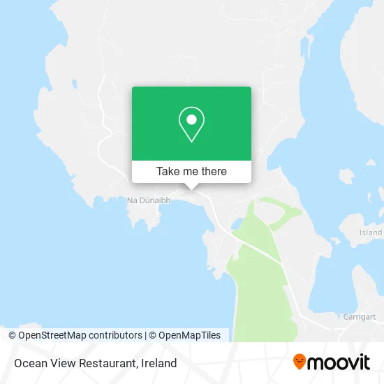 Ocean View Restaurant map