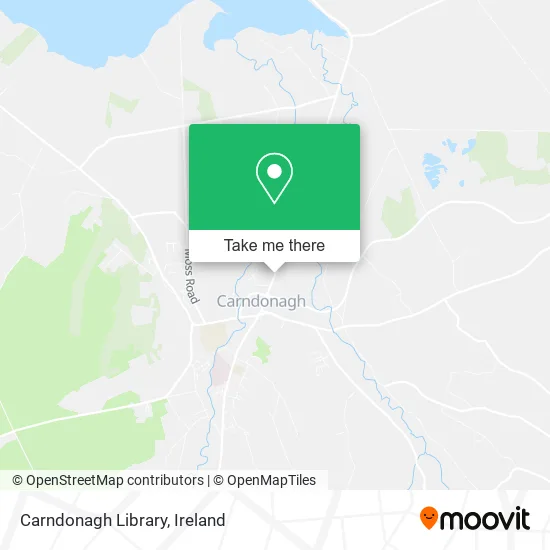 Carndonagh Library map