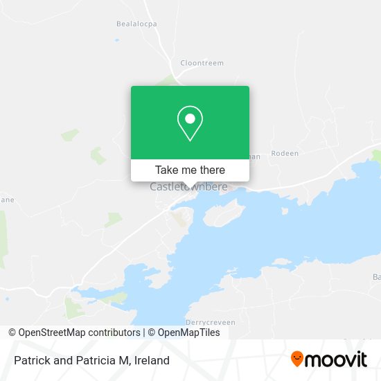 Patrick and Patricia M map