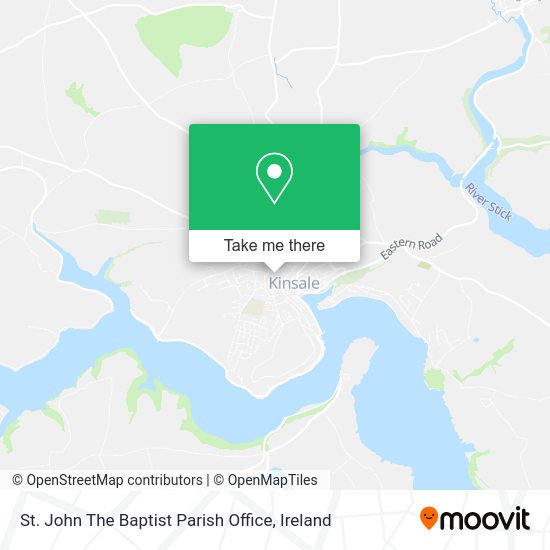 St. John The Baptist Parish Office map