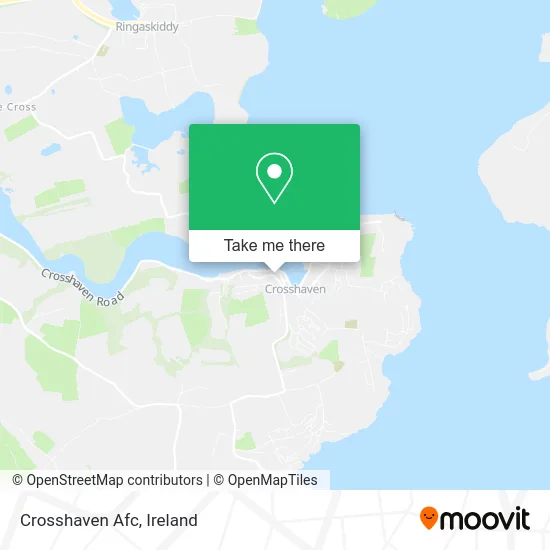 Crosshaven Afc map