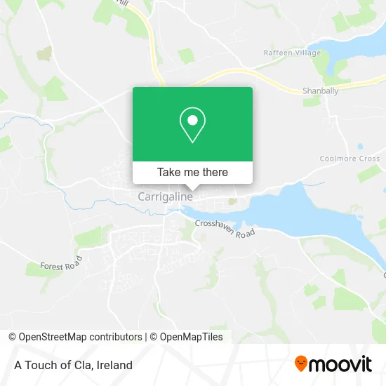 A Touch of Cla map