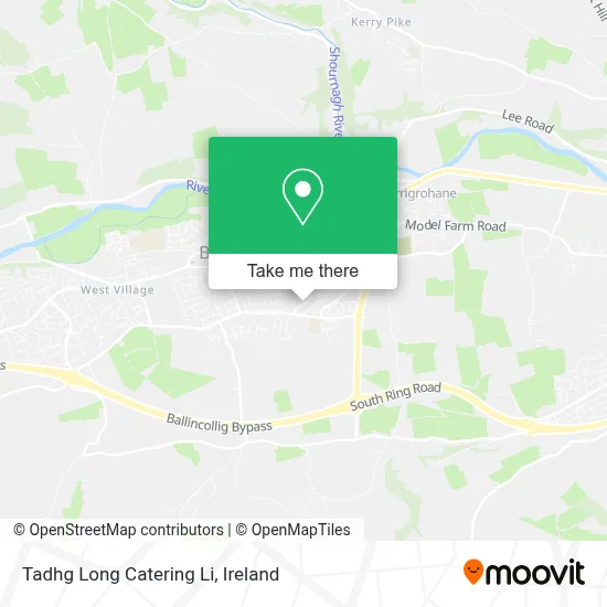 Tadhg Long Catering Li map