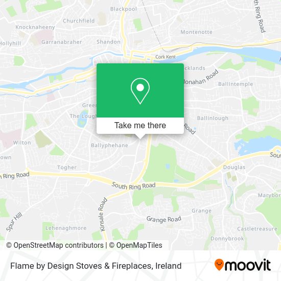 Flame by Design Stoves & Fireplaces map