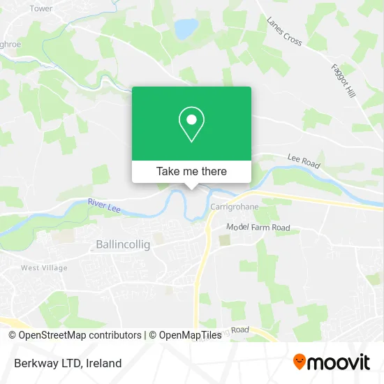 Berkway LTD map