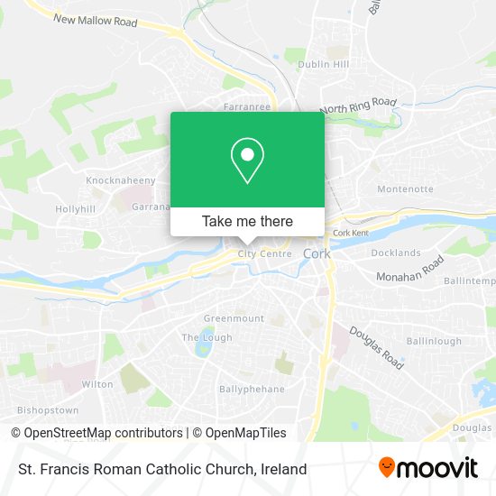 St. Francis Roman Catholic Church map