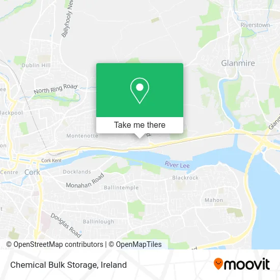 Chemical Bulk Storage map