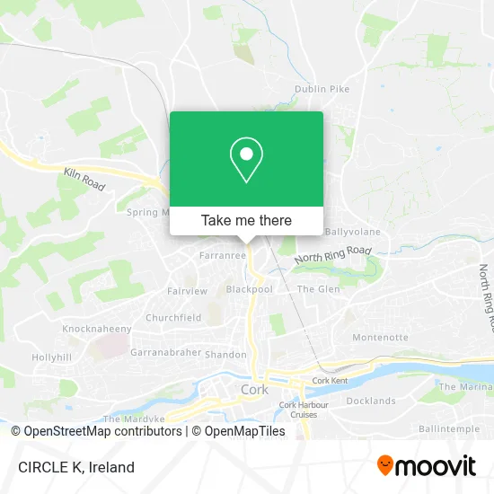 CIRCLE K map