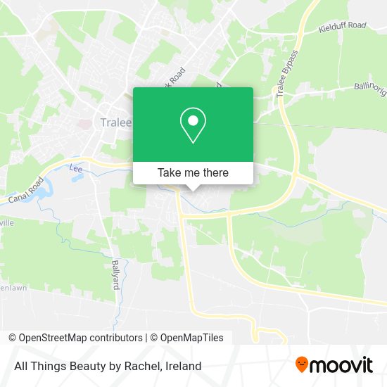 All Things Beauty by Rachel map