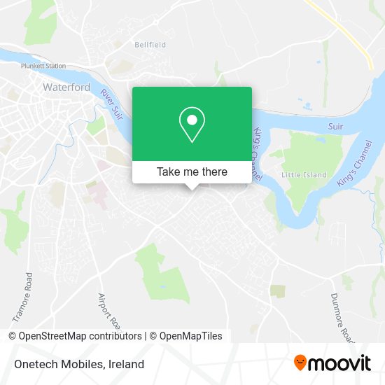 Onetech Mobiles map