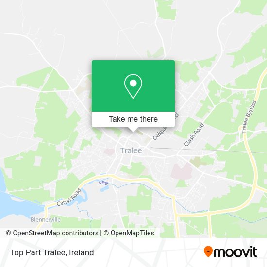 Top Part Tralee map