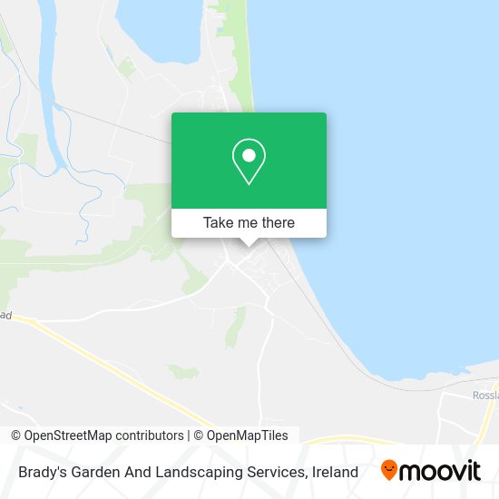 Brady's Garden And Landscaping Services map