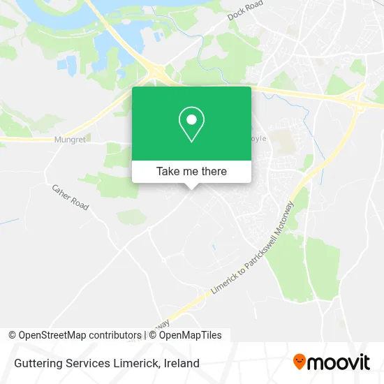 Guttering Services Limerick map