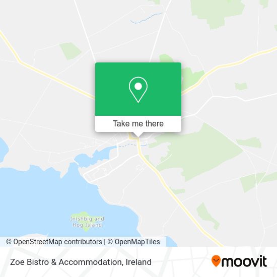 Zoe Bistro & Accommodation map