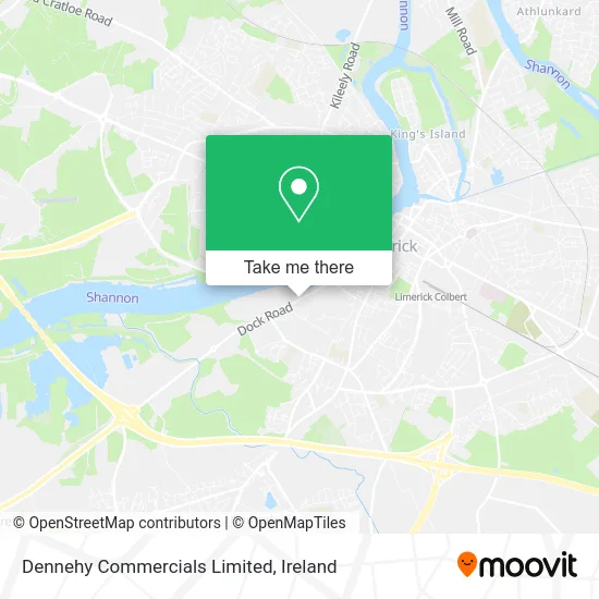 Dennehy Commercials Limited map