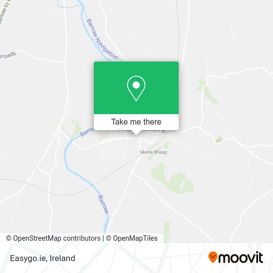 Easygo.ie map