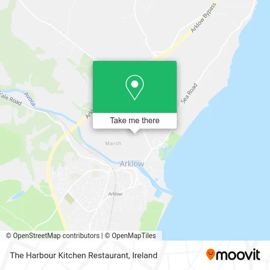 The Harbour Kitchen Restaurant map
