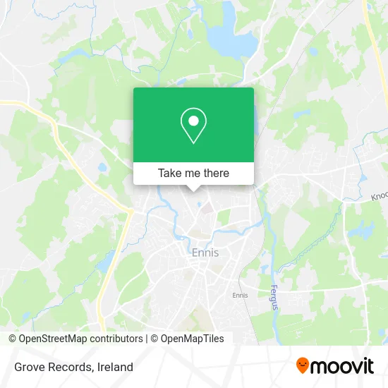 Grove Records map