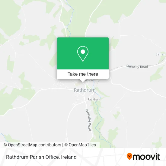 Rathdrum Parish Office map