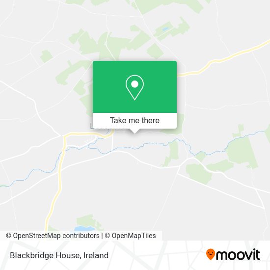 Blackbridge House map