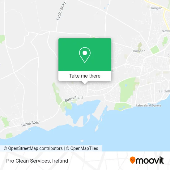 Pro Clean Services map