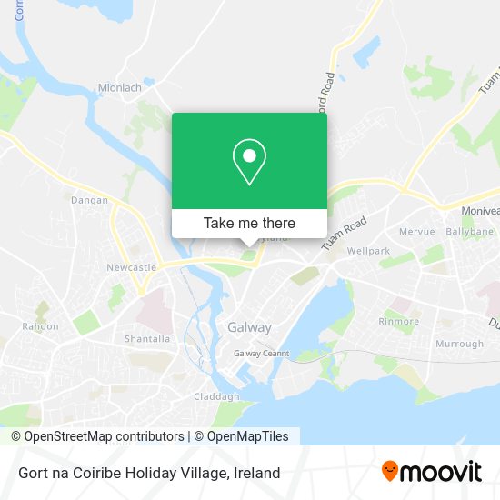 Gort na Coiribe Holiday Village map